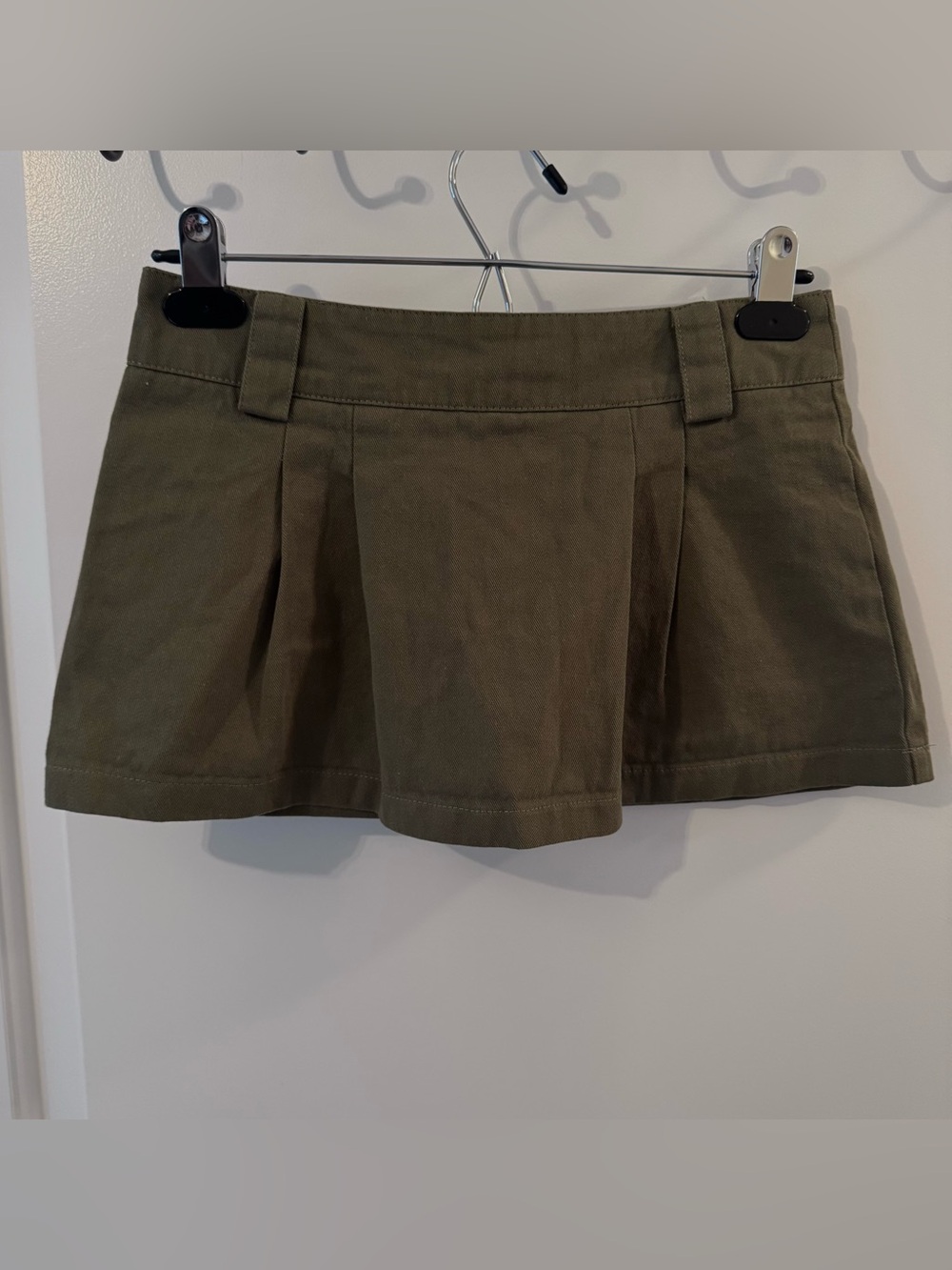 Princess Polly leon cargo mini skirt in olive